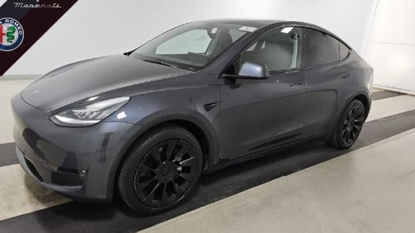 TESLA MODEL Y 2021 5YJYGDEE9MF191628 image